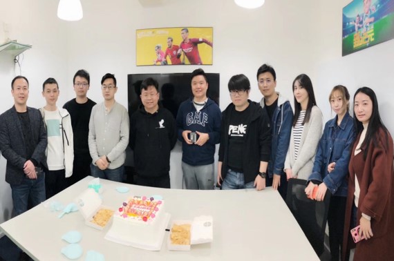 燃点工作室团队合影